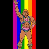 rainbow man