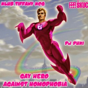 Gay hero against homophobia
