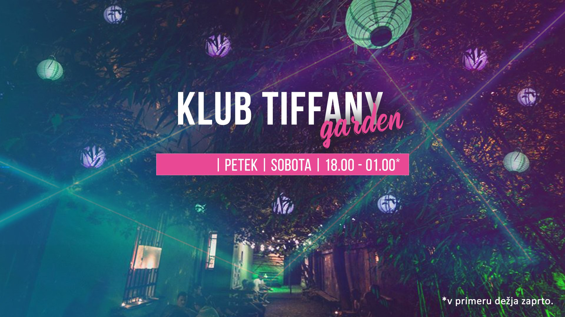 Klub Tiffany Garden avgust