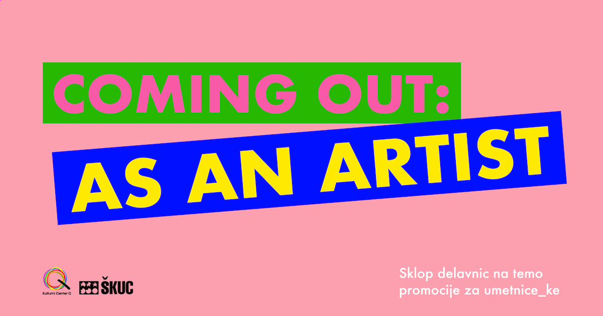 Coming Out: AS AN ARTIST