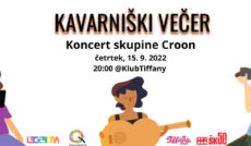 Kavarniški večer: koncert Croon