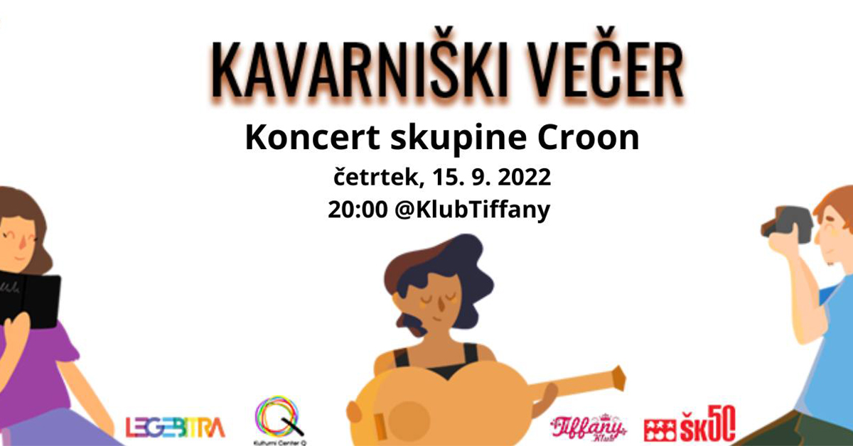 Kavarniški večer: koncert Croon